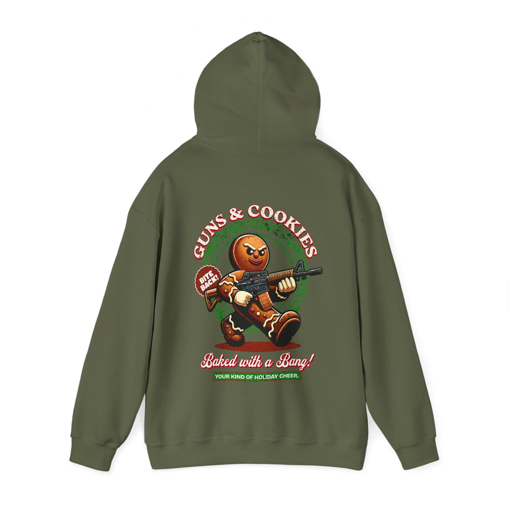 GUNS AND COOKIES XMAS HOODIE