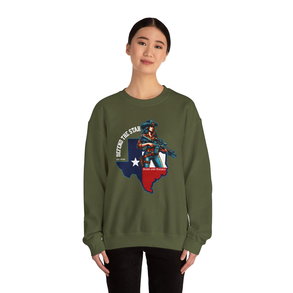 COWGIRL DEFENSE SWEATSHIRT