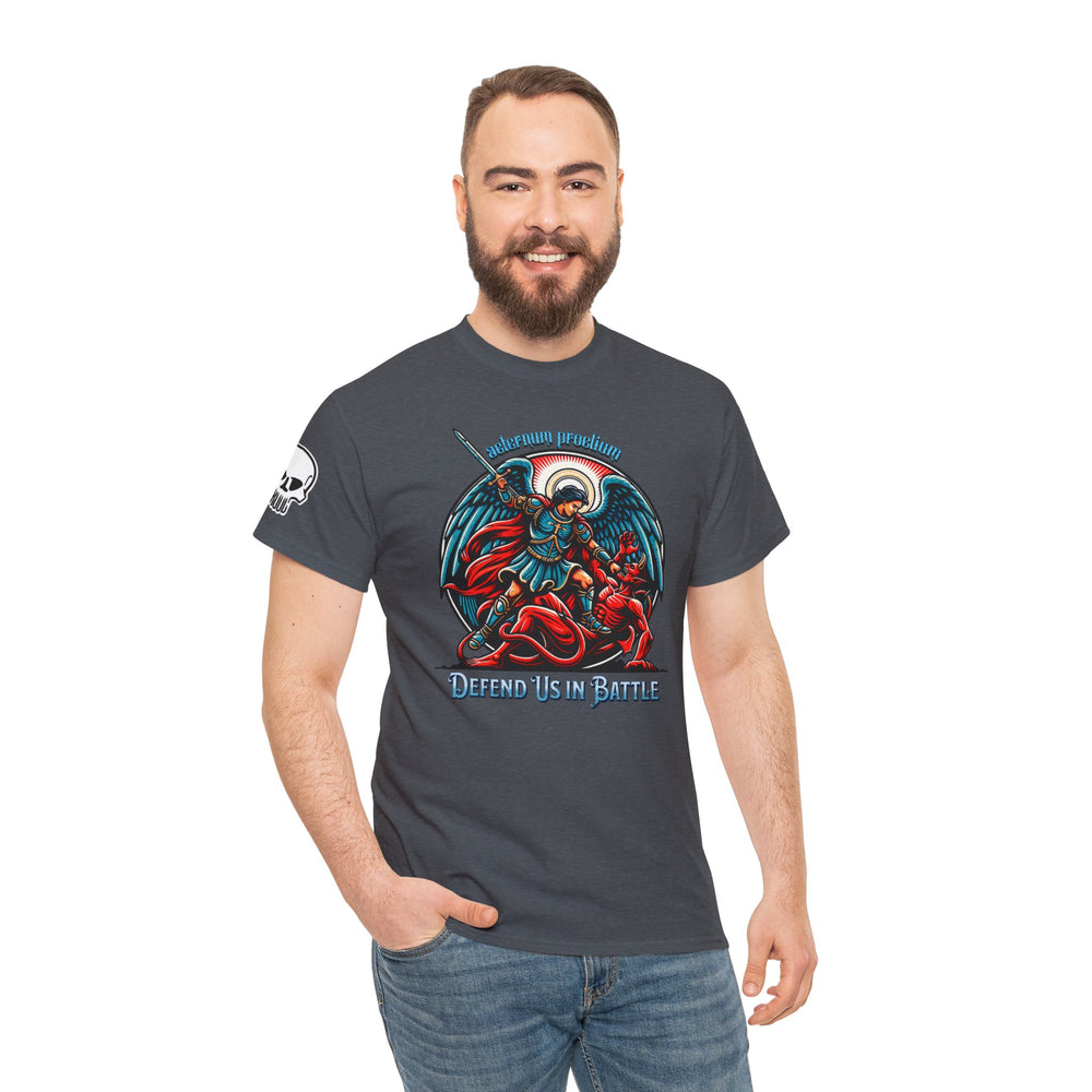 DEFEND US IN BATTLE T SHIRT