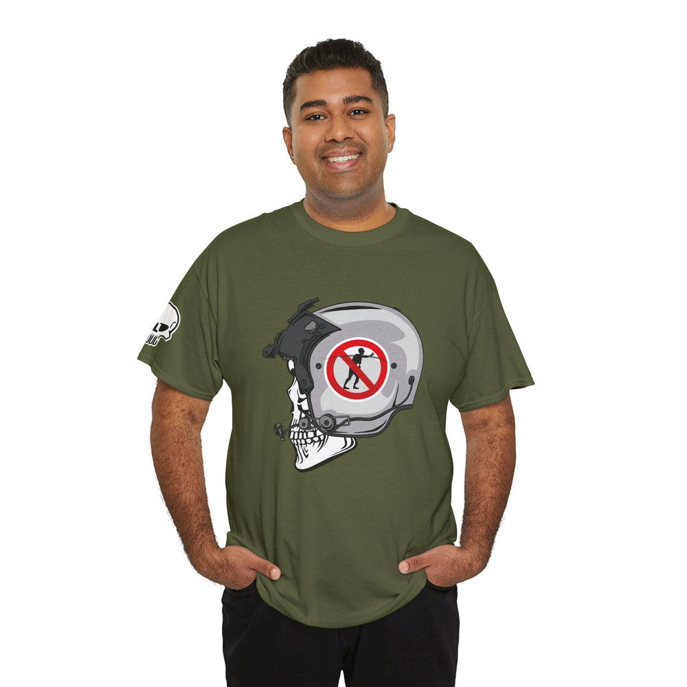 NO ZOMBIE RIDES T SHIRT