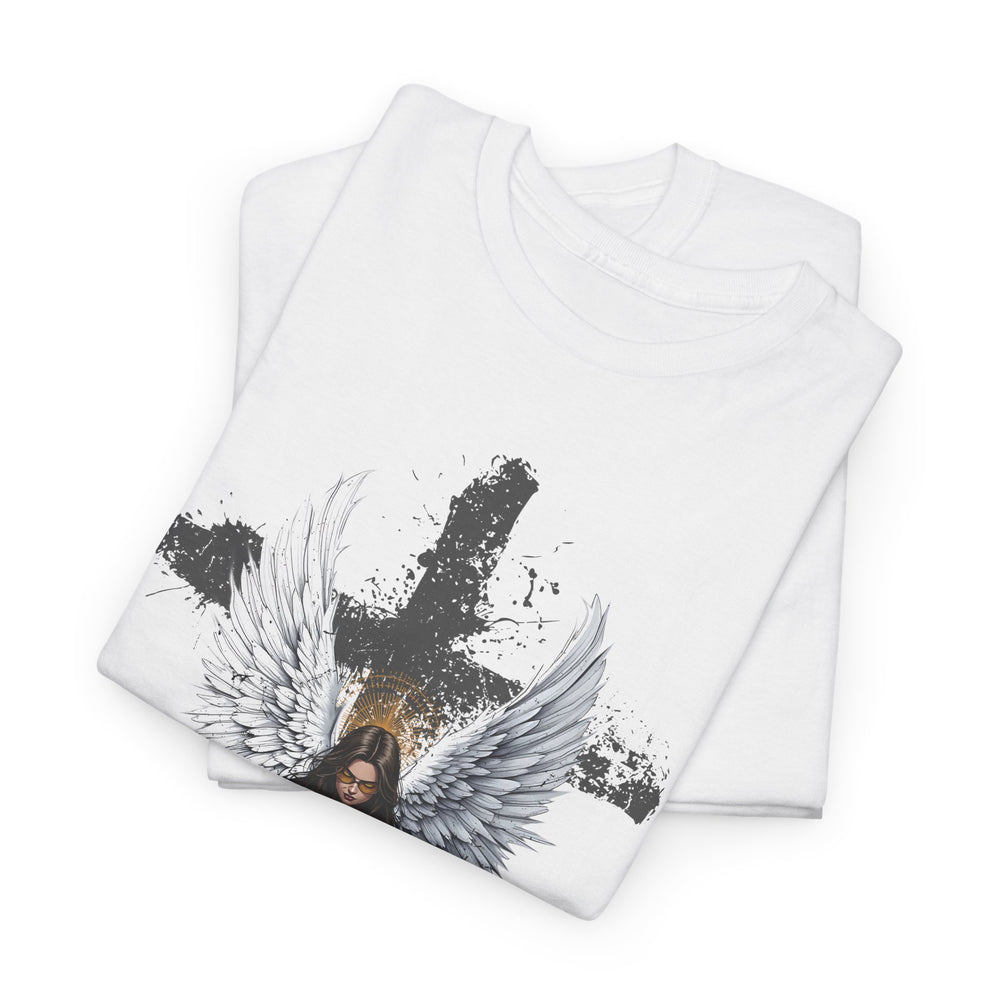 FEMALE ARCHANGEL PSALM 144:1 T SHIRT