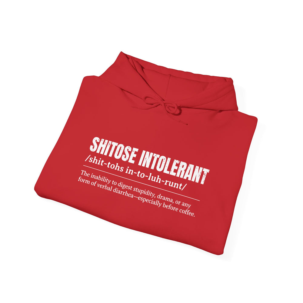 SHITOSE INTOLERANT HOODIE