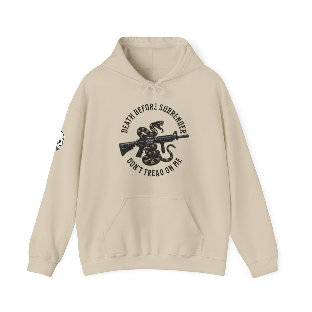 COLOR DEATH BEFORE SURRENDER HOODIE