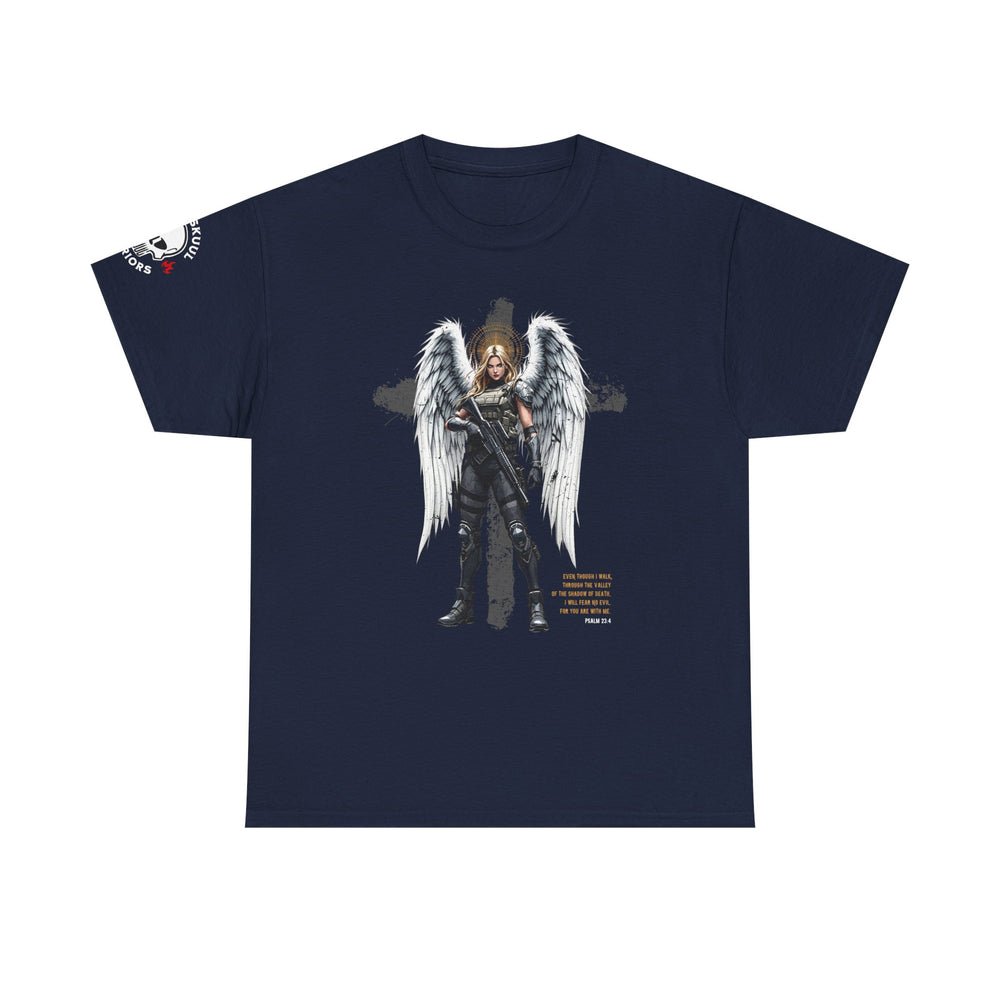 FEMALE ARCHANGEL PSALM 23:4 T SHIRT