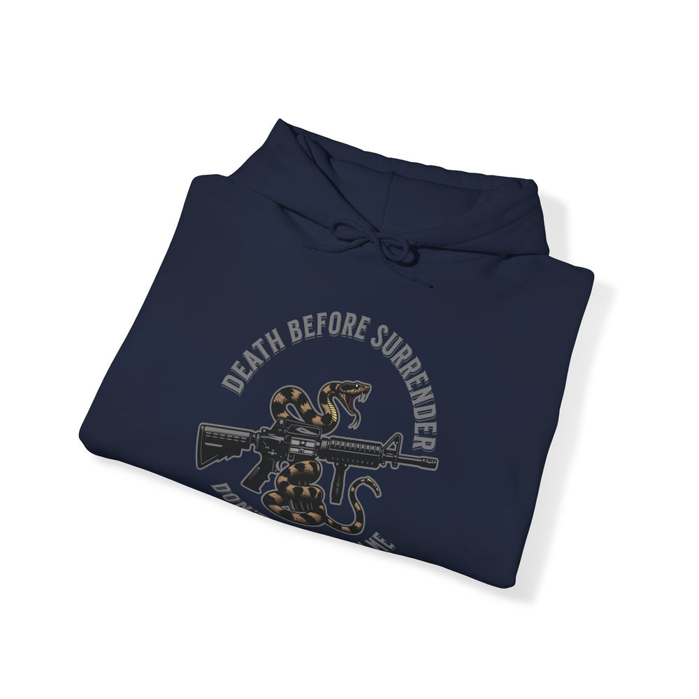 COLOR DEATH BEFORE SURRENDER HOODIE