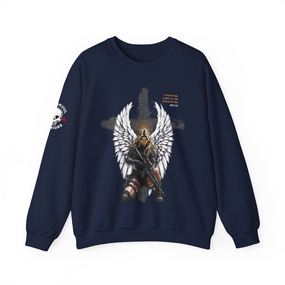 FEMALE ARCHANGEL LUKE 22:36 SWEATSHIRT