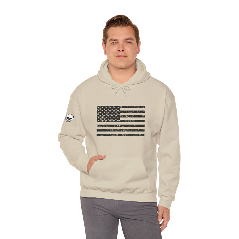 US GRUNGE FLAG HOODIE