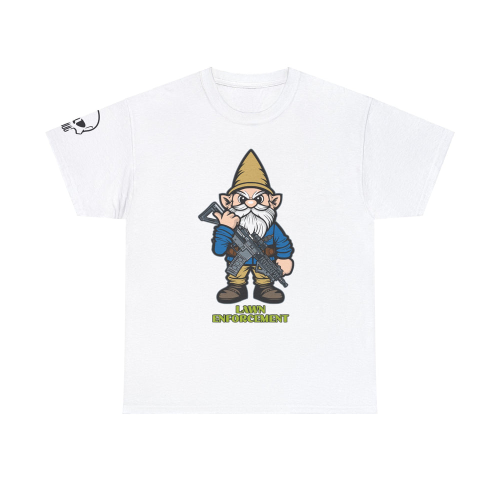 LAWN ENFORCEMENT TAN GARDEN GNOME