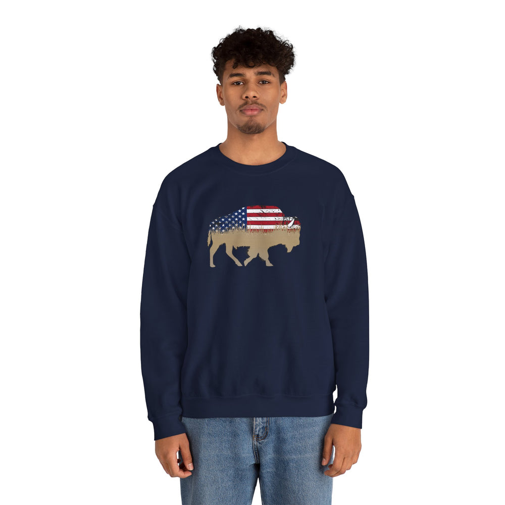 FREEDOM USA BISON SWEATSHIRT