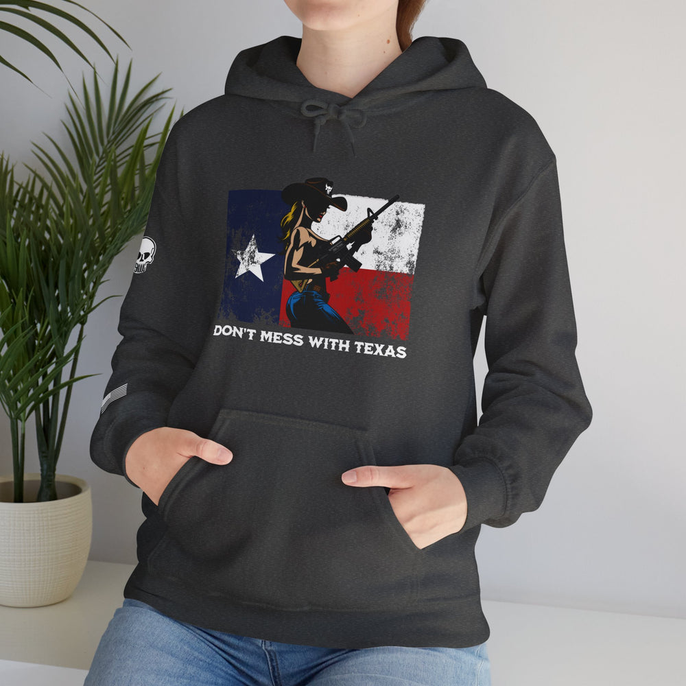 DON'T MESS WITH TEXAS COWGIRL HOODIE