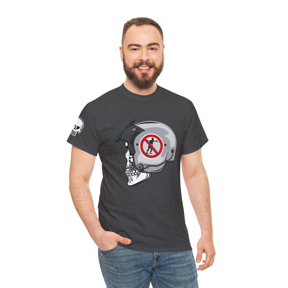 NO ZOMBIE RIDES T SHIRT