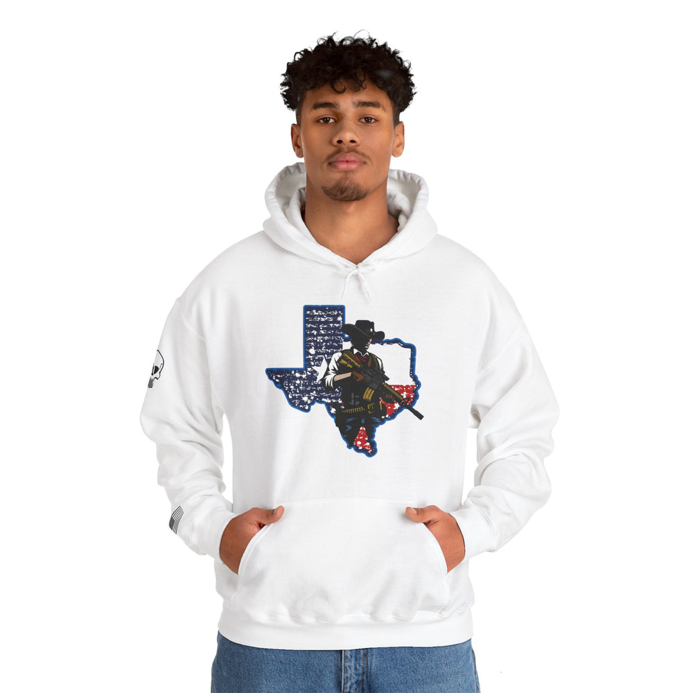 TEXAS STATE COWBOY HOODIE