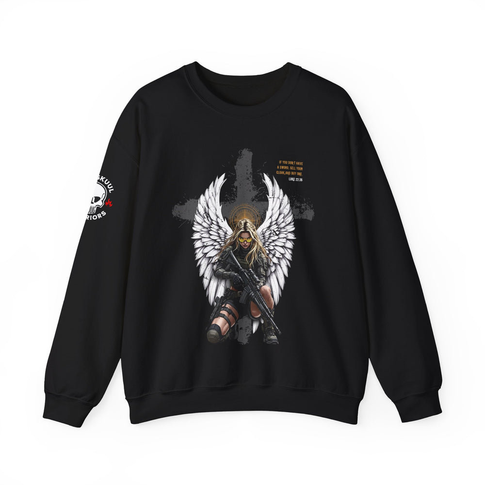 FEMALE ARCHANGEL LUKE 22:36 SWEATSHIRT