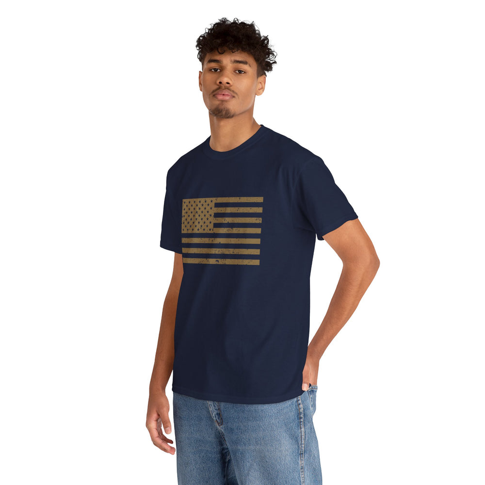 USA GRUNGE FLAG T SHIRT