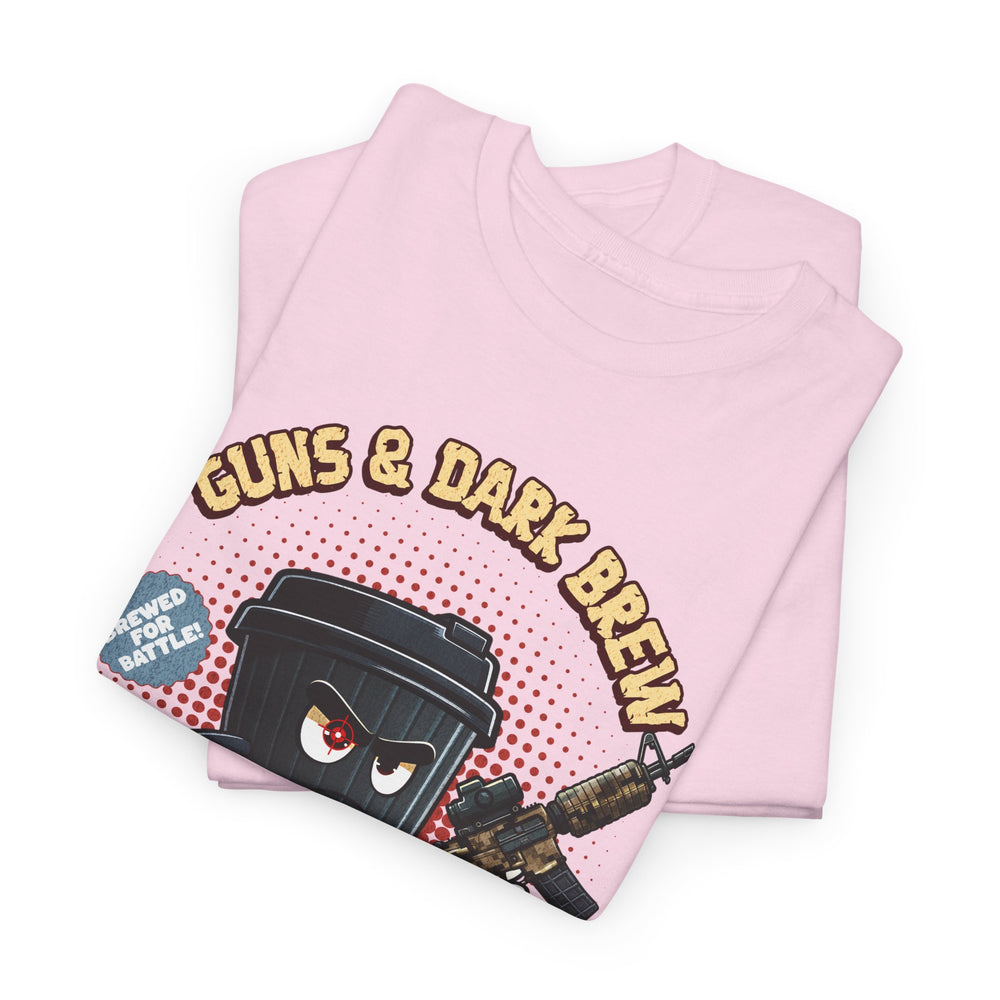 GUNS AND DARK BREW T SHIRT