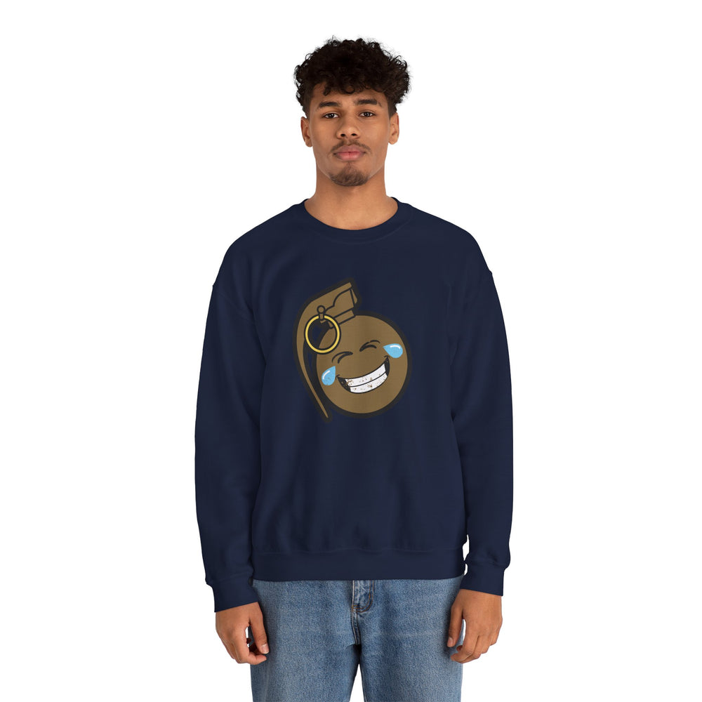 LAUGH BOMB SWEATSHIRT