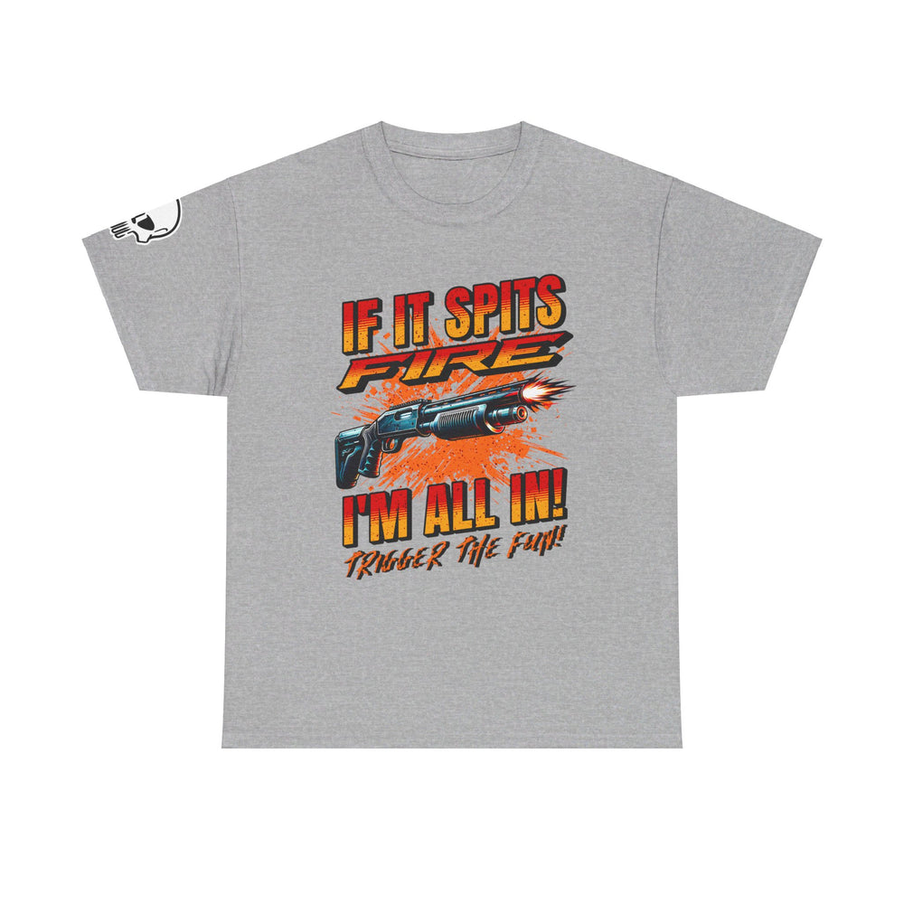 SHOTGUN SPITTING FIRE T SHIRT