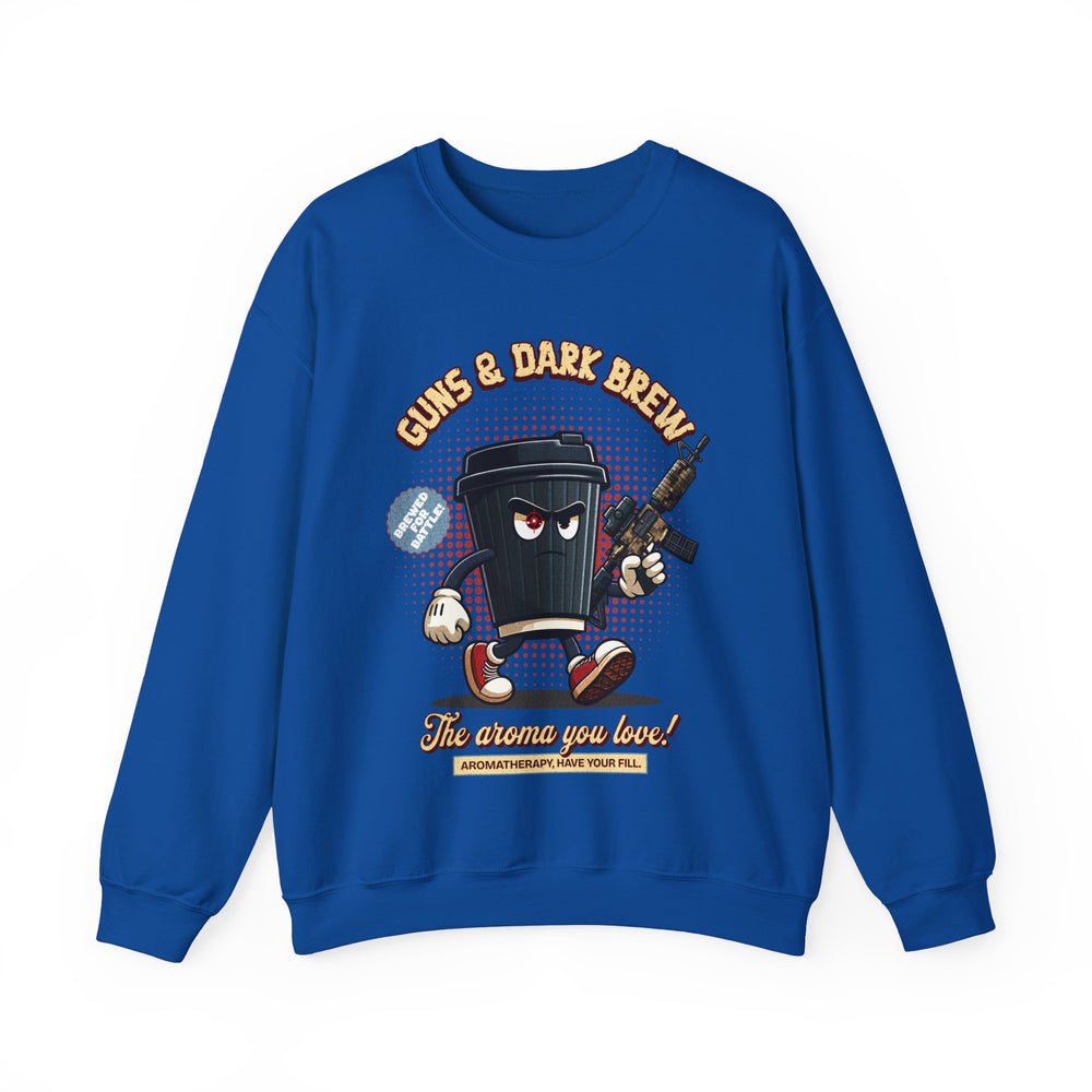 GUNS AND DARK BREW SWEATSHIRT