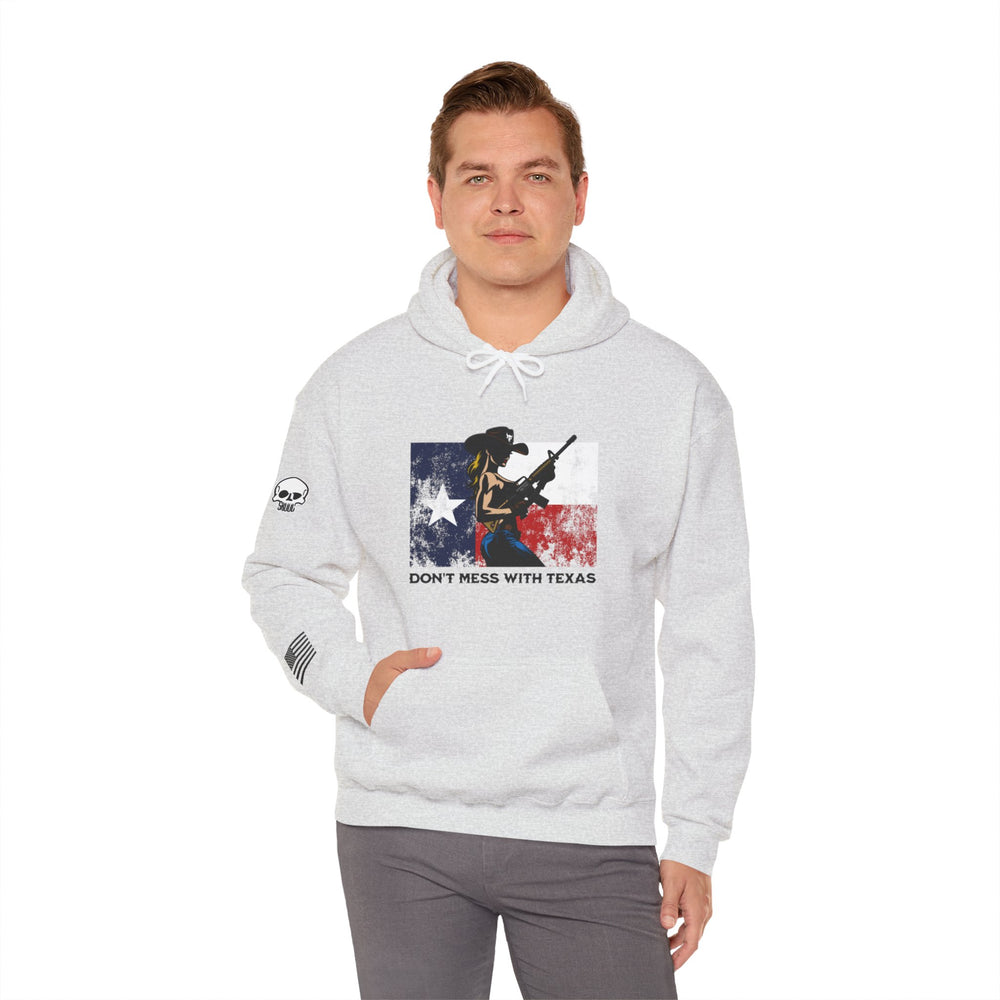 DON'T MESS WITH TEXAS COWGIRL HOODIE