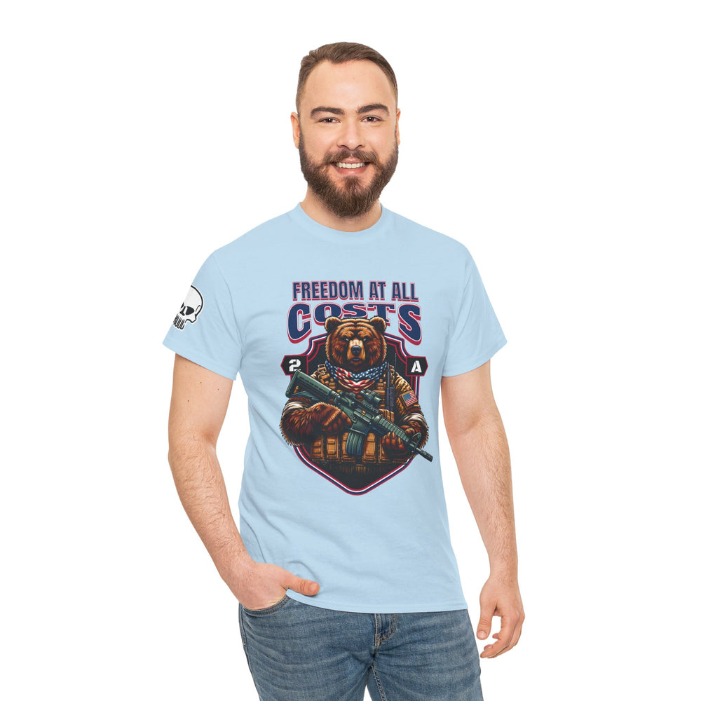 GRIZZLY BEAR FREEDOM T SHIRT