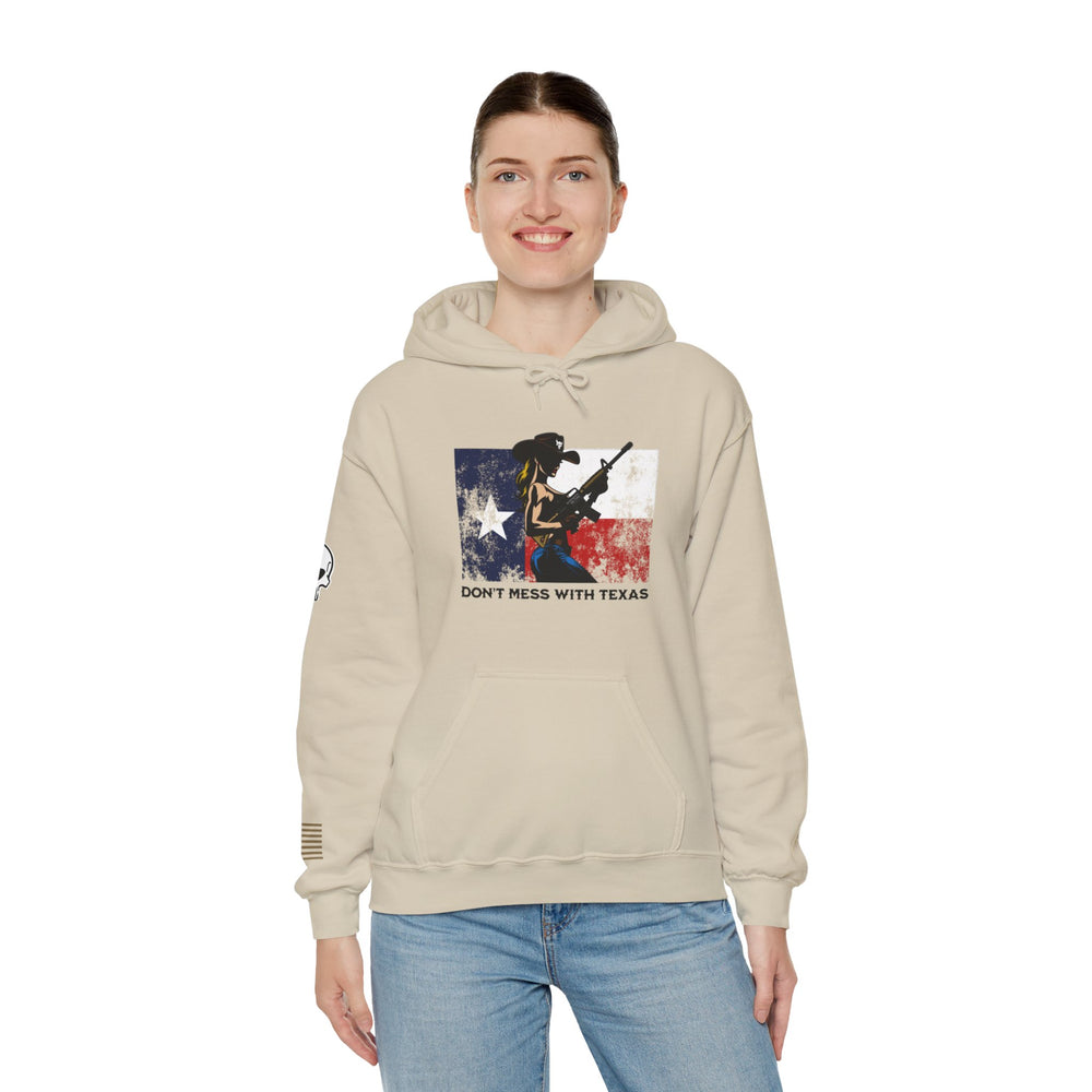 DON'T MESS WITH TEXAS COWGIRL HOODIE