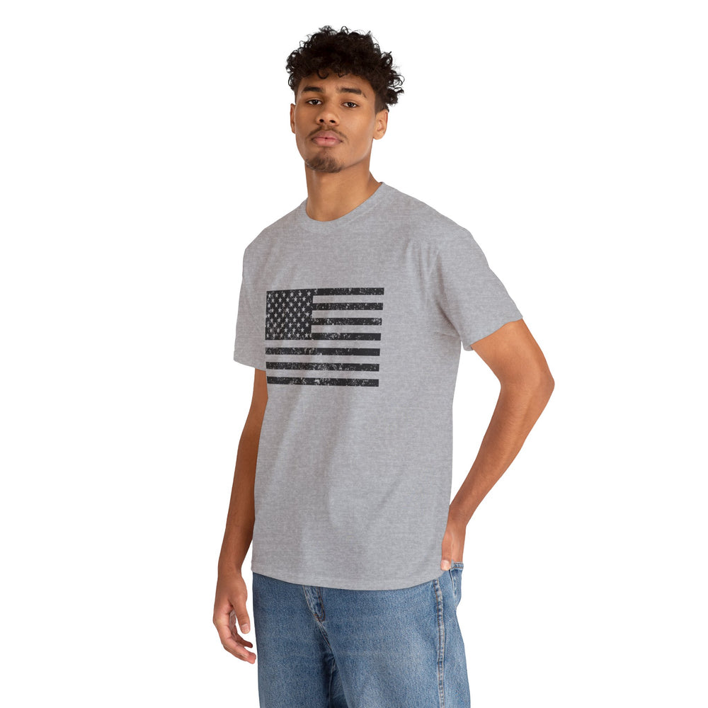 USA GRUNGE FLAG T SHIRT