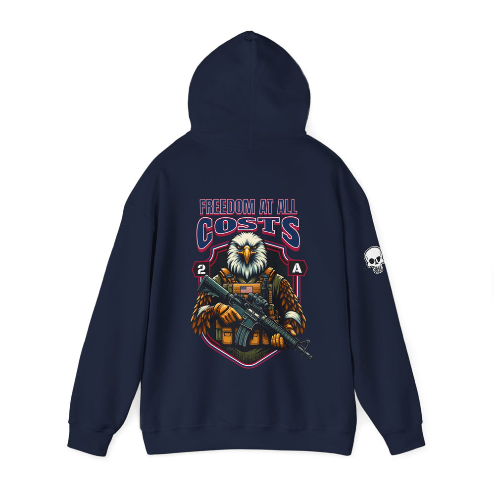 AMERICAN BALD EAGLE FREEDOM HOODIE