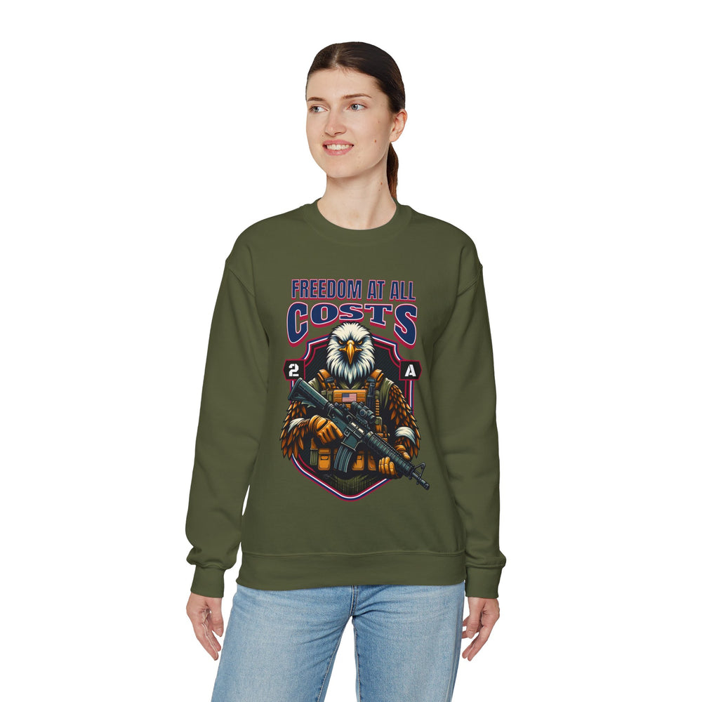 AMERICAN BALD EAGLE FREEDOM SWEATSHIRT