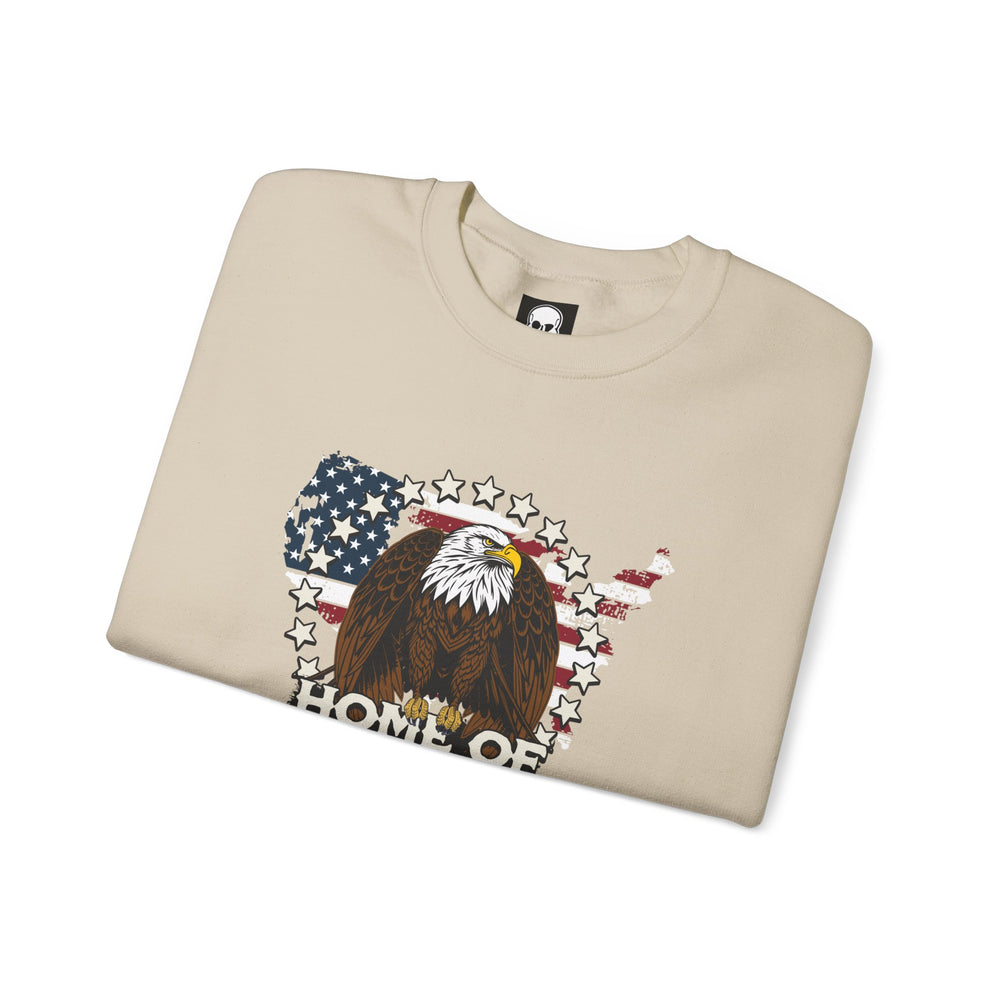 HOME OF THE BRAVE SWEATSHIRT