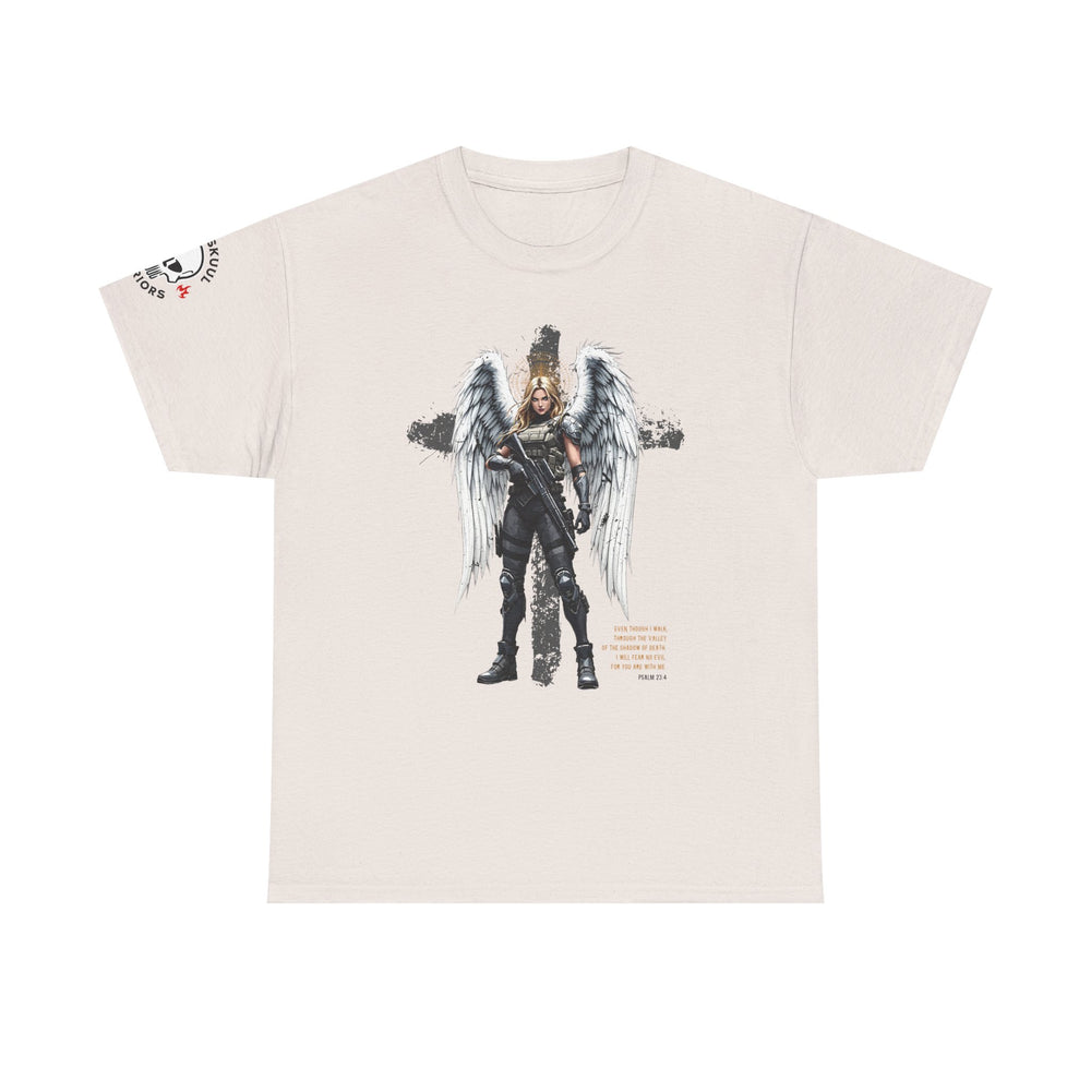 FEMALE ARCHANGEL PSALM 23:4 T SHIRT