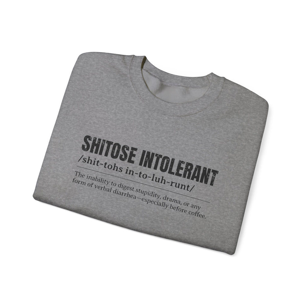 SHITOSE INTOLERANT SWEATSHIRT