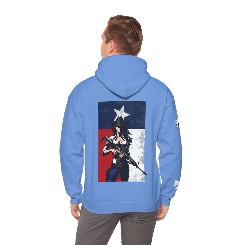 TEXAS COWGIRL DEFENDER HOODIE