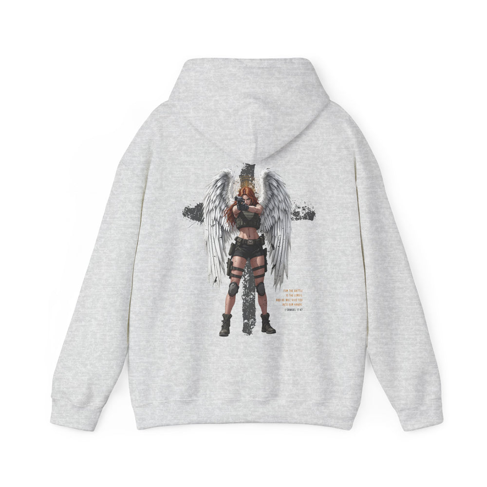 FEMALE ARCHANGEL 1 SAMUEL 17:47 HOODIE