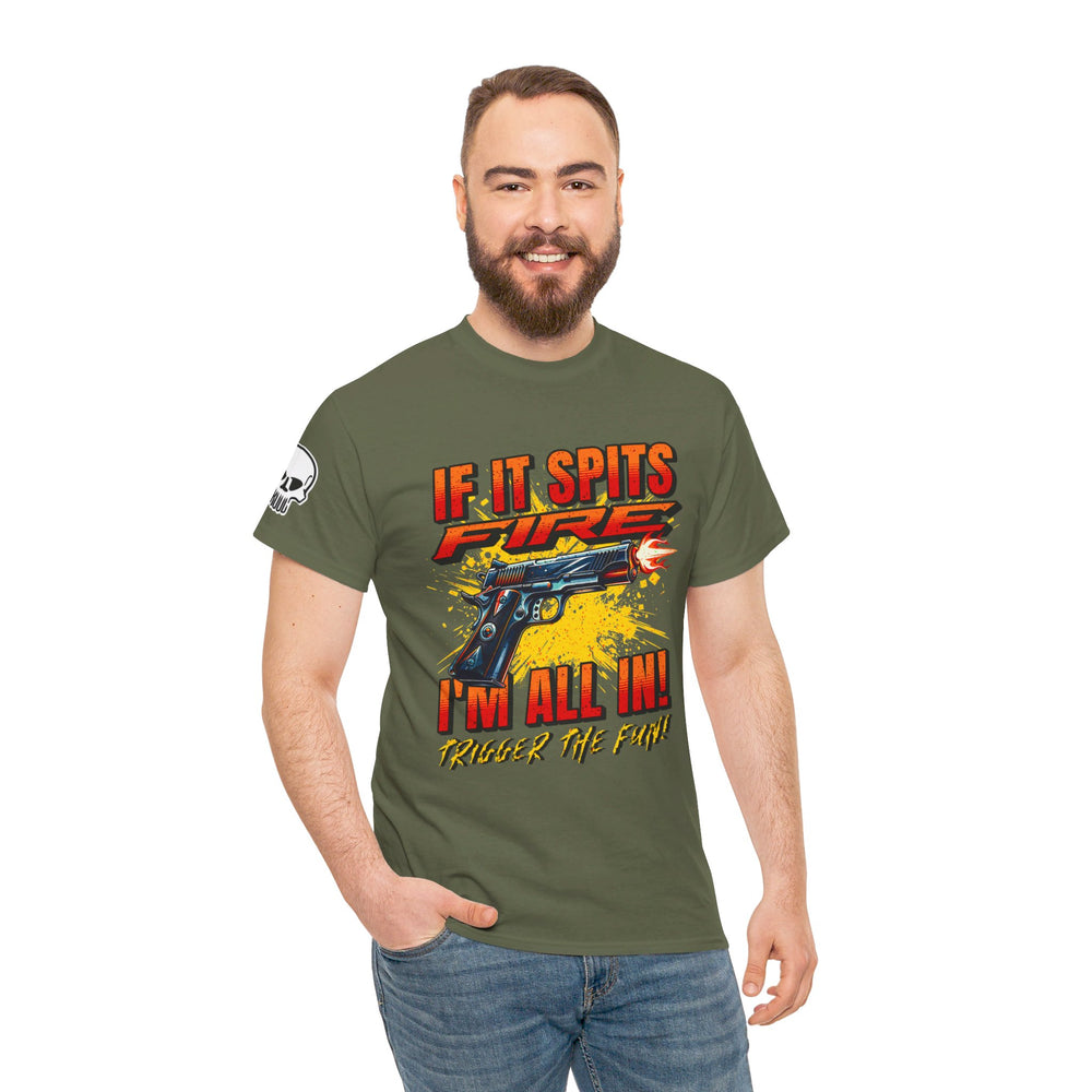 1911 SPITTING FIRE T SHIRT