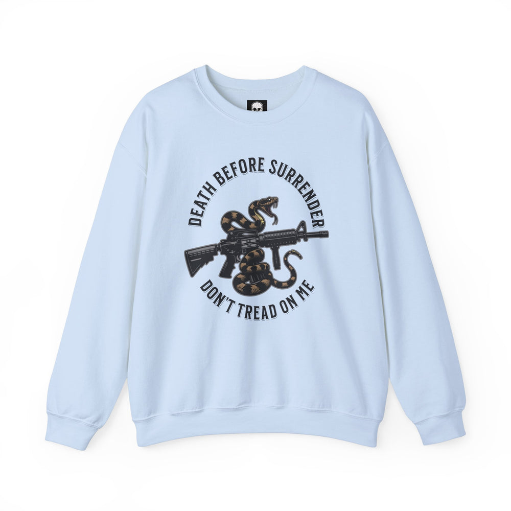COLOR DEATH BEFORE SURRENDER SWEATSHIRT