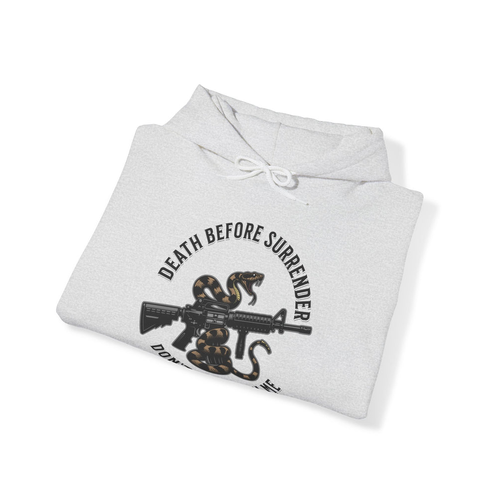 COLOR DEATH BEFORE SURRENDER HOODIE