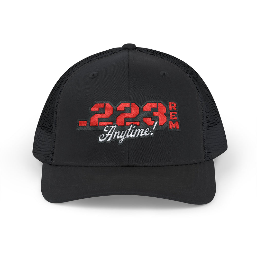 .223 REM ANYTIME TRUCKER HAT