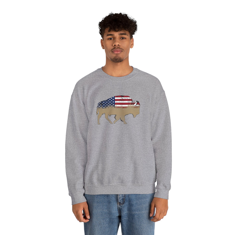 FREEDOM USA BISON SWEATSHIRT