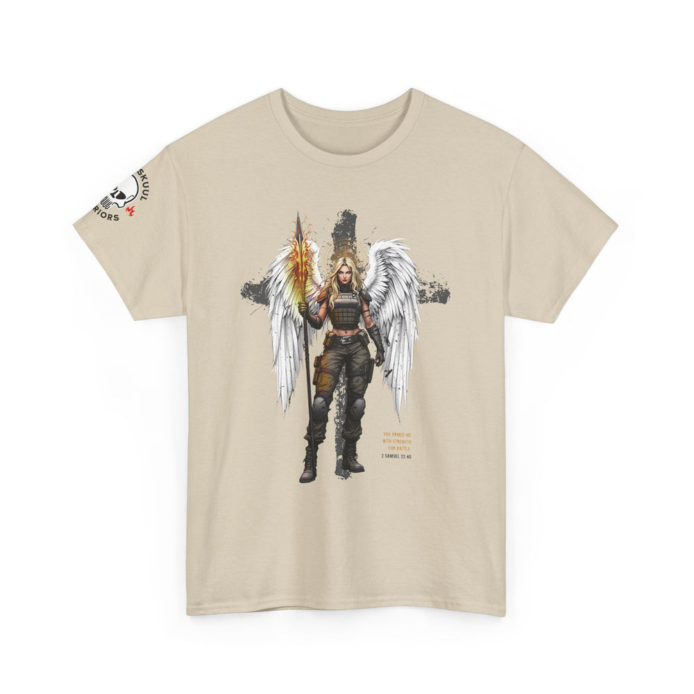 FEMALE ARCHANGEL 2 SAMUEL 22:40 T SHIRT