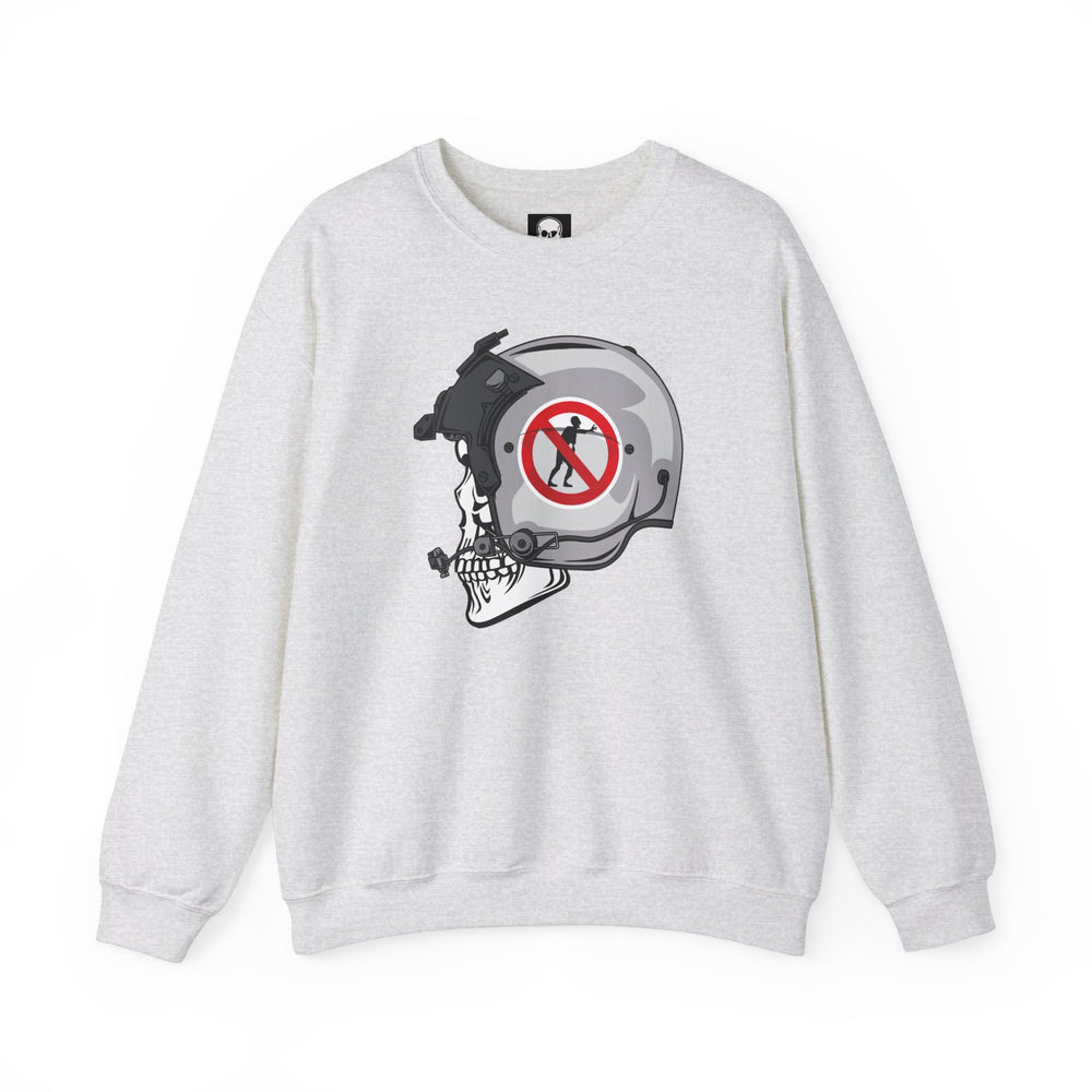 NO ZOMBIE RIDES SWEATSHIRT