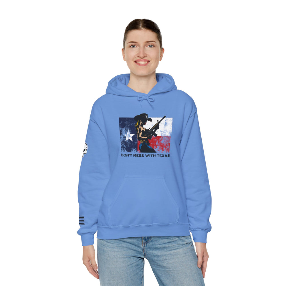 DON'T MESS WITH TEXAS COWGIRL HOODIE