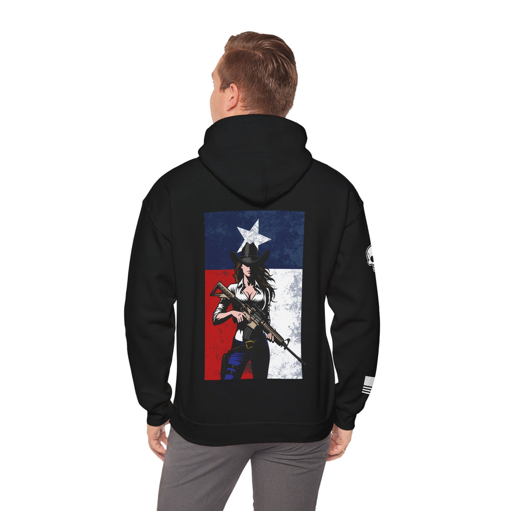 TEXAS COWGIRL DEFENDER HOODIE