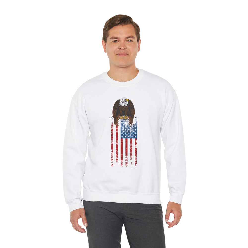 EAGLE USA FLAG SWEATSHIRT