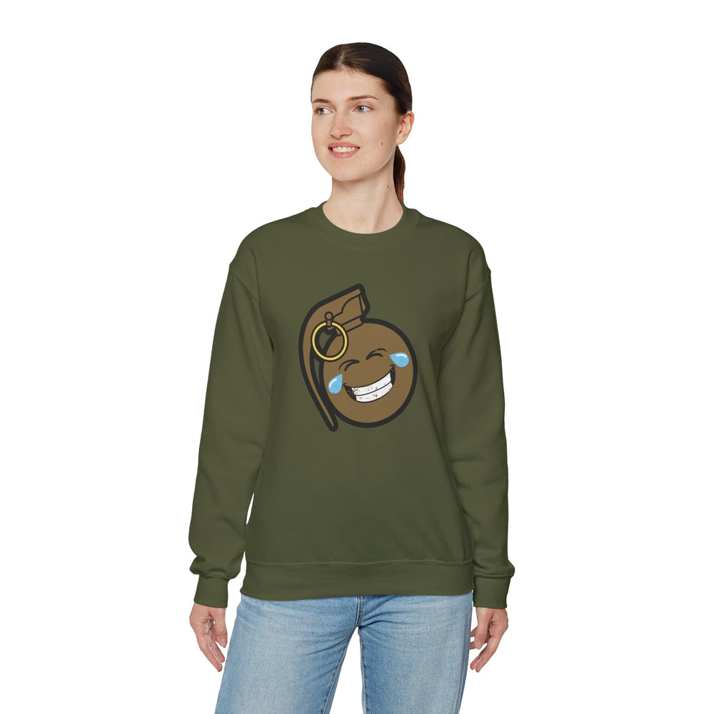 LAUGH BOMB SWEATSHIRT