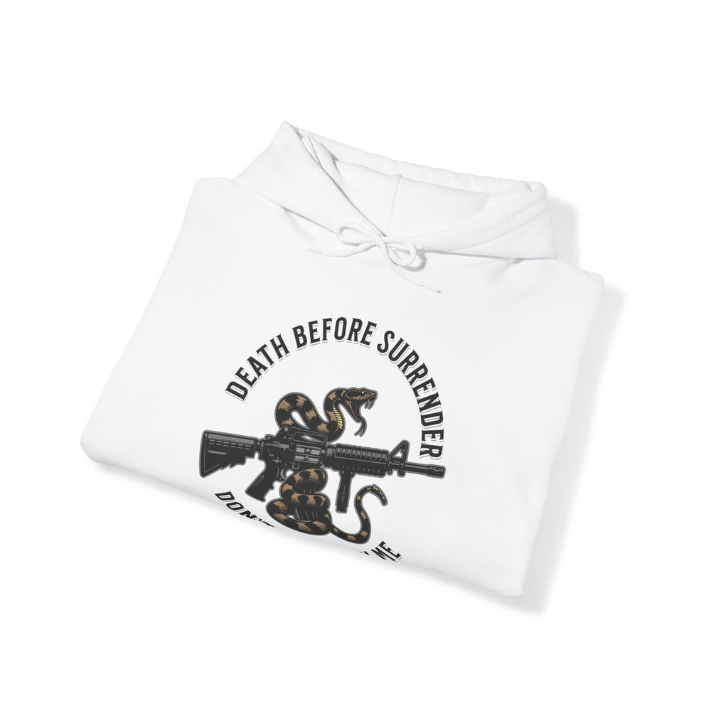 COLOR DEATH BEFORE SURRENDER HOODIE