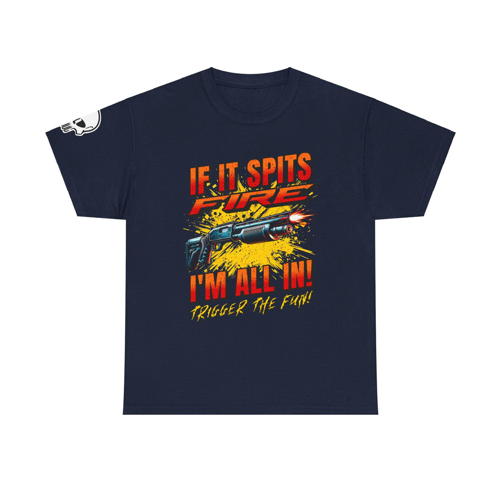 SHOTGUN SPITTING FIRE T SHIRT