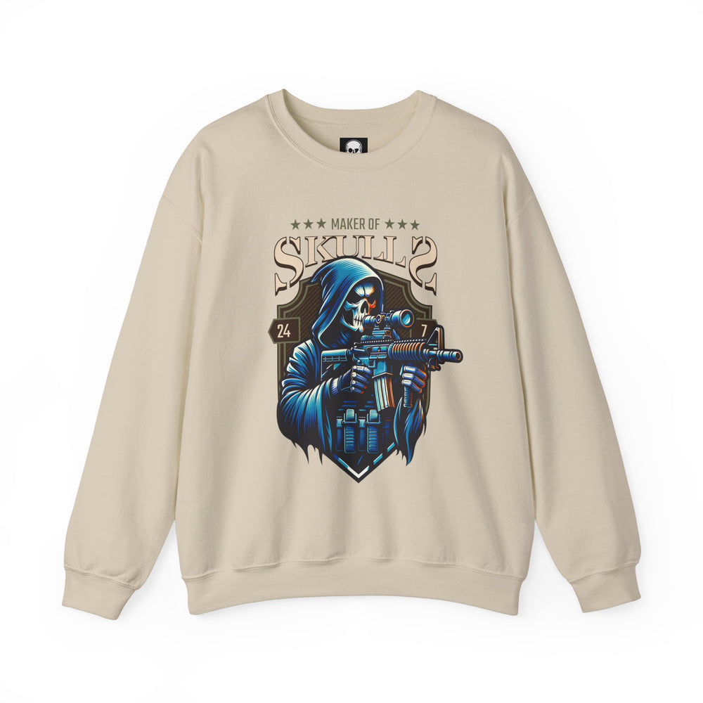 MAKER OF SKULLS SWEATSHIRT