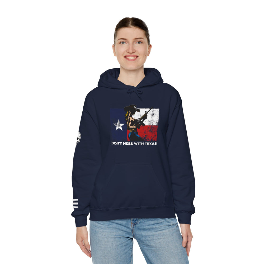 DON'T MESS WITH TEXAS COWGIRL HOODIE