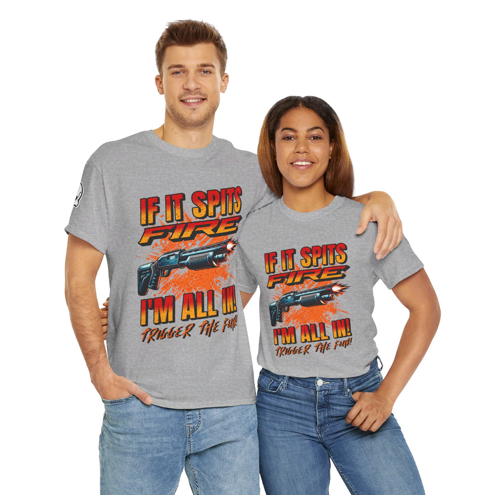 SHOTGUN SPITTING FIRE T SHIRT