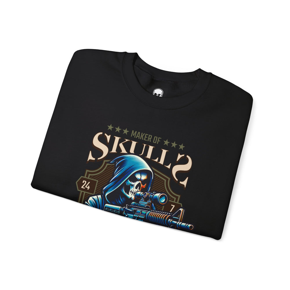 MAKER OF SKULLS SWEATSHIRT